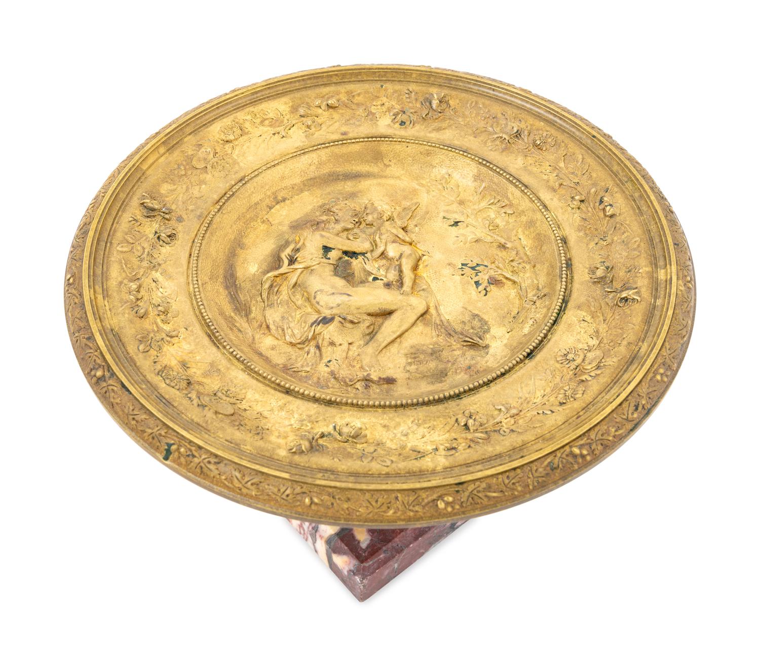 A Neoclassical Bronze Tazza