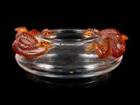A Lalique Serpent Bowl