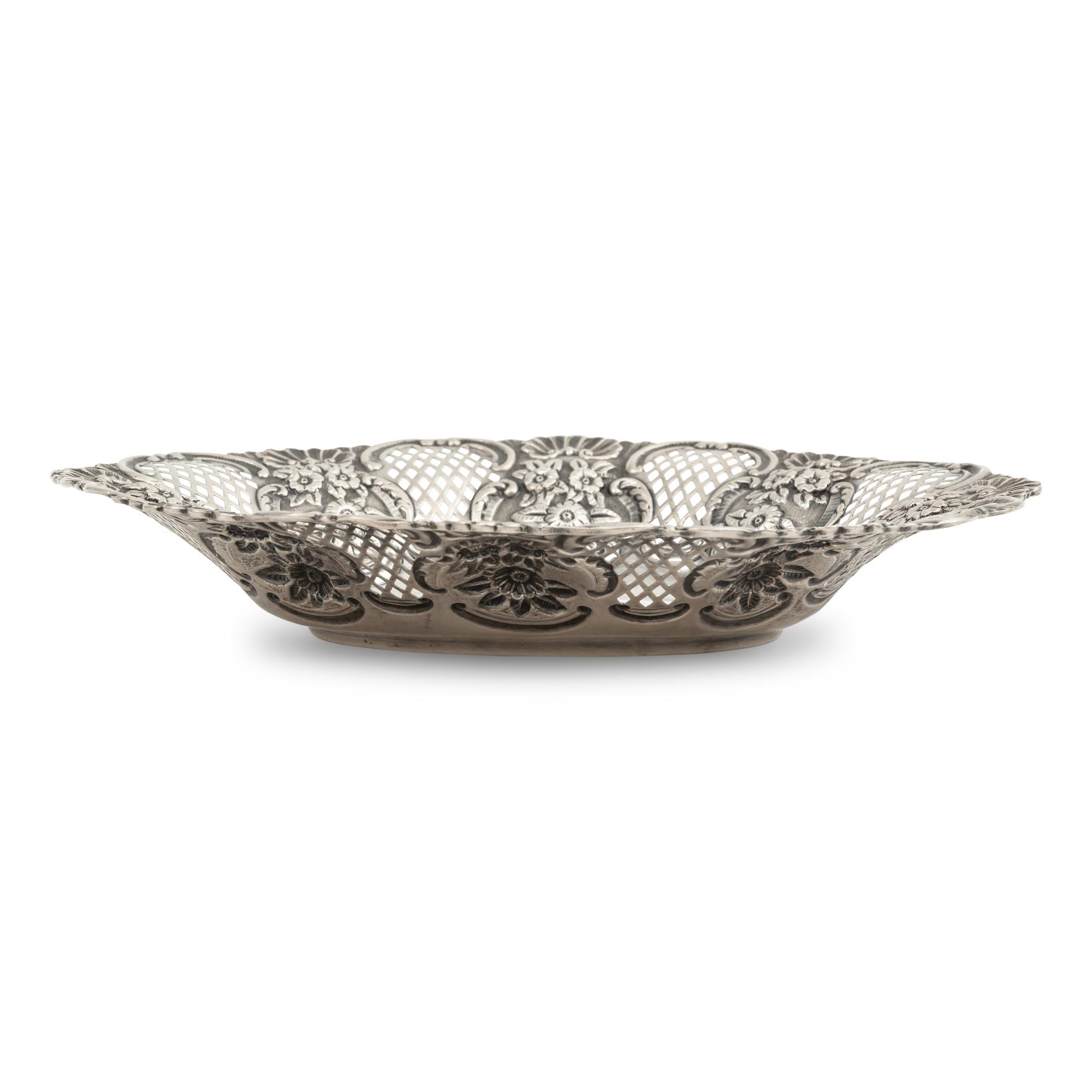 An Edwardian Silver Bread Basket