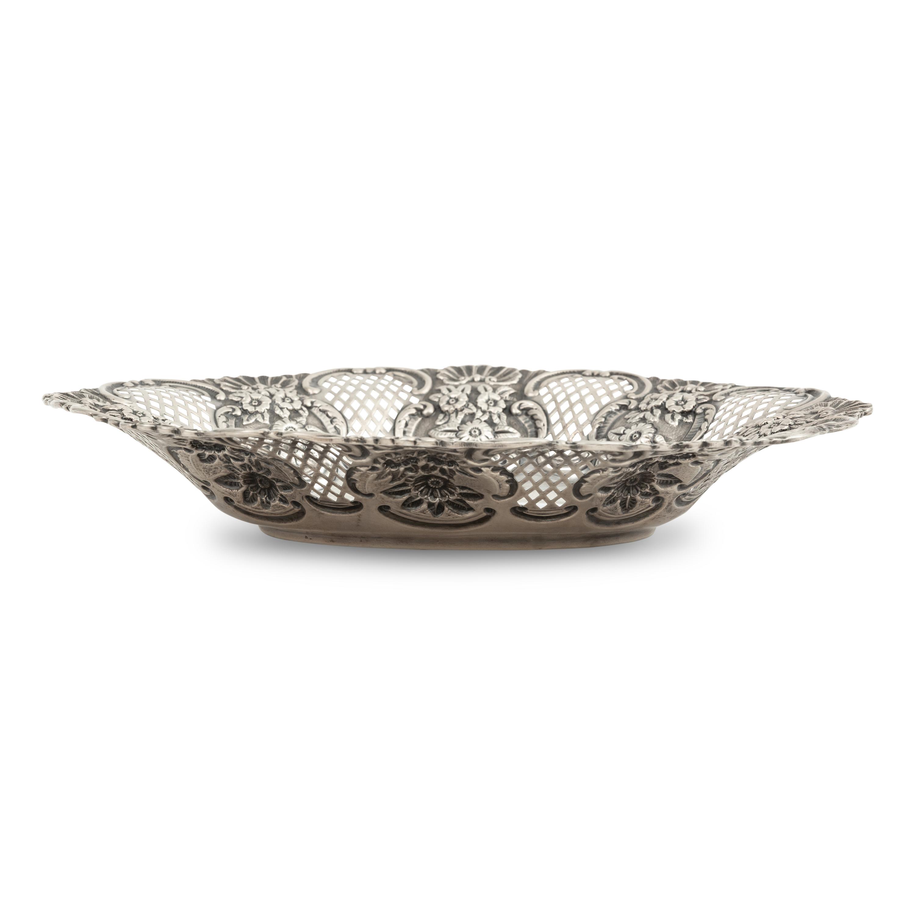 An Edwardian Silver Bread Basket