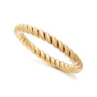 BULGARI, YELLOW GOLD BANGLE BRACELET
