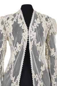 Two Edwardian Lace Jackets, Early 20th Century