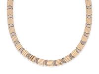 BICOLOR GOLD NECKLACE