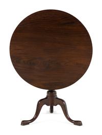 A George III Mahogany Tea Table