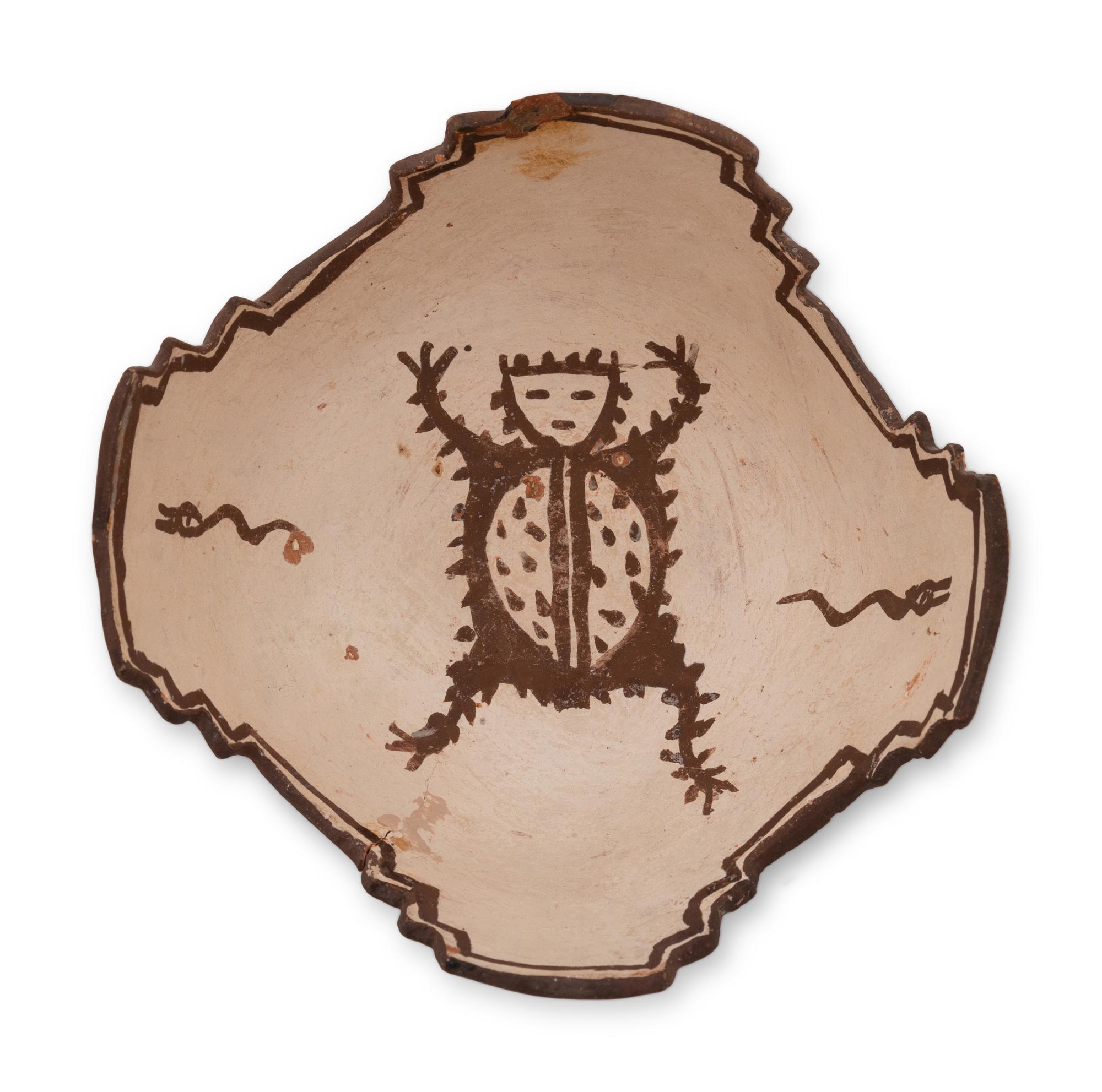Zuni Kiva Pottery Bowl