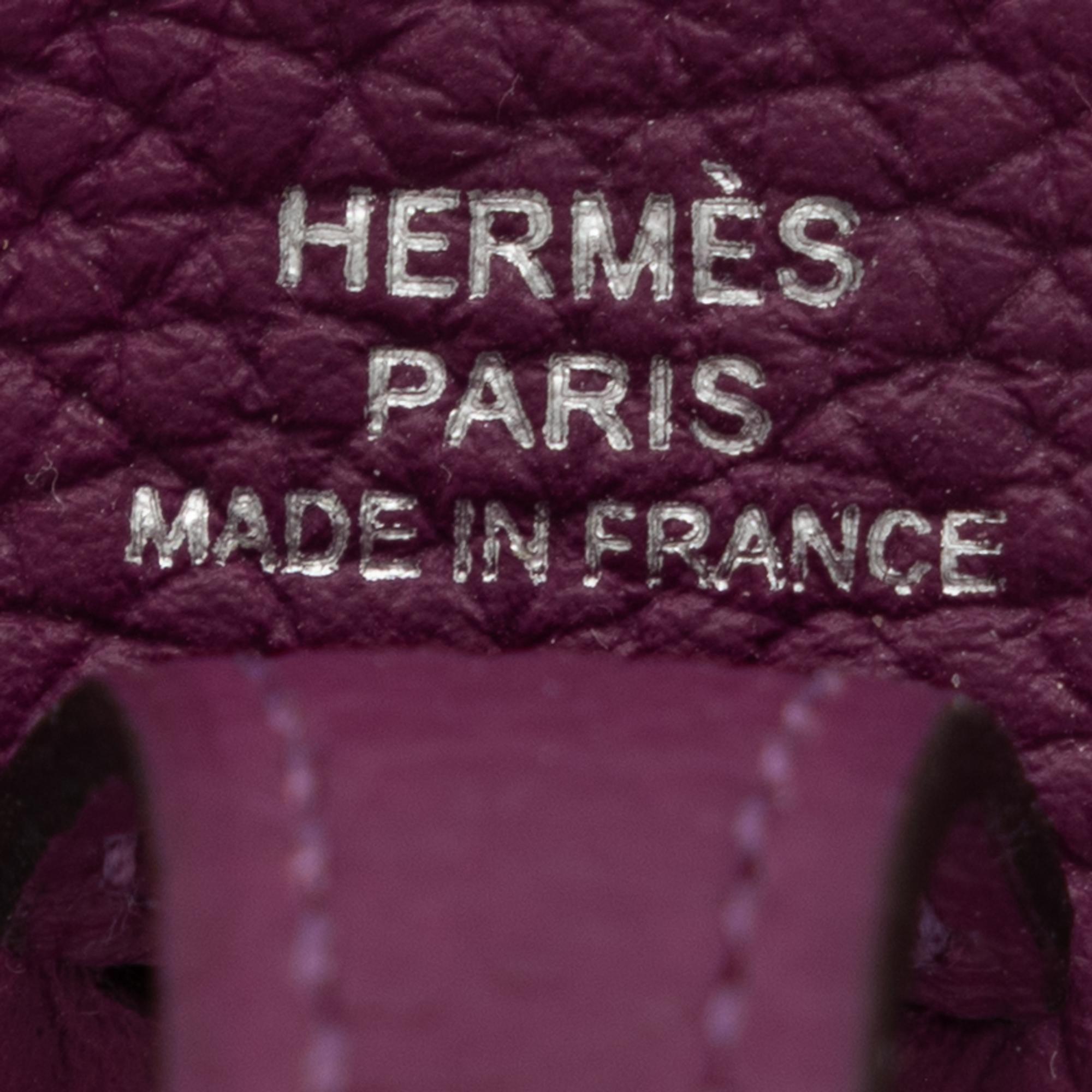 Hermès, Evelyne TPM 16 Bag in Anemone Clemence