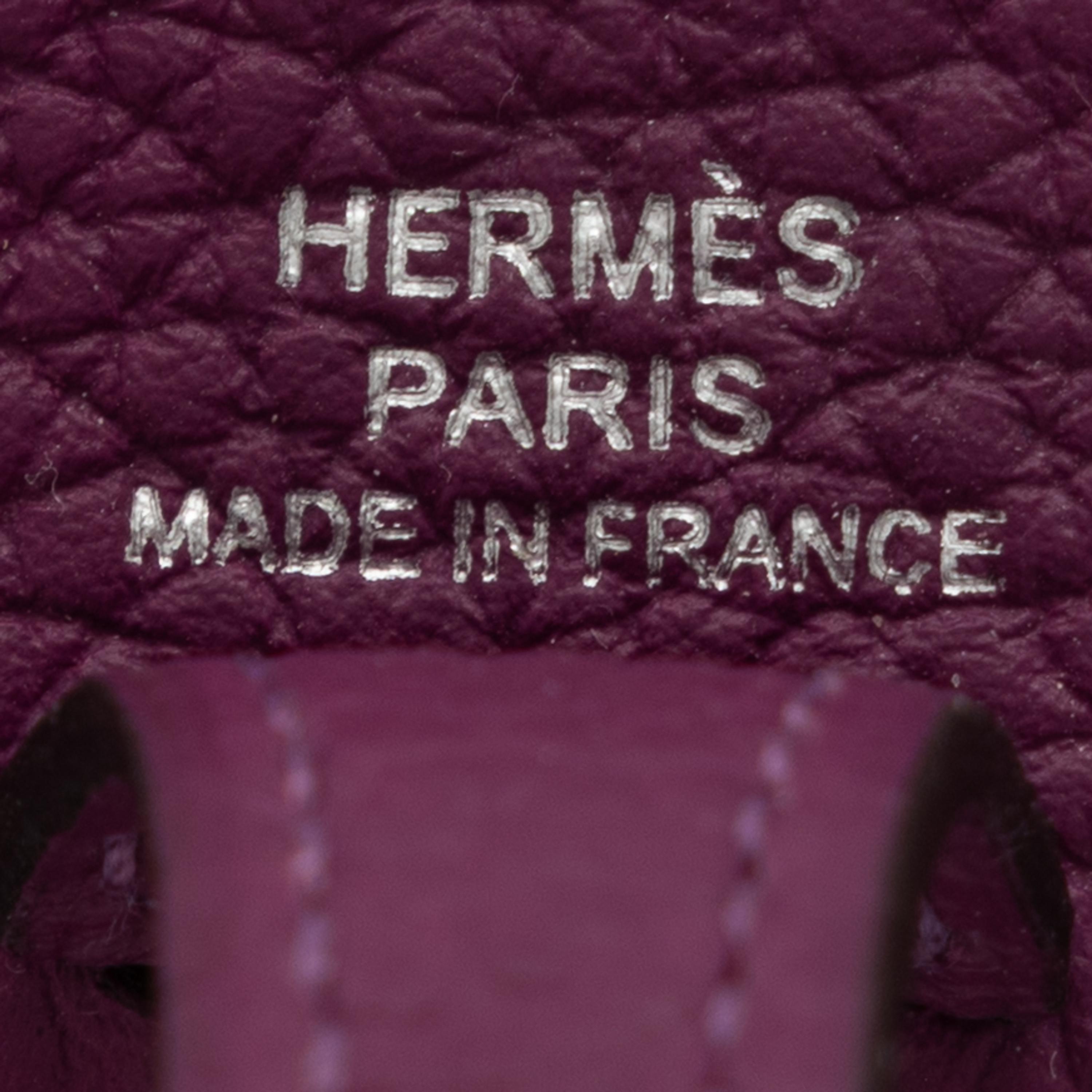 Hermès, Evelyne TPM 16 Bag in Anemone Clemence