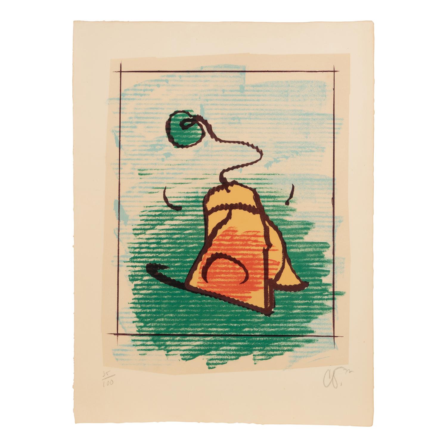 Claes Oldenburg (American, 1929-2022) — Teabag, 1972