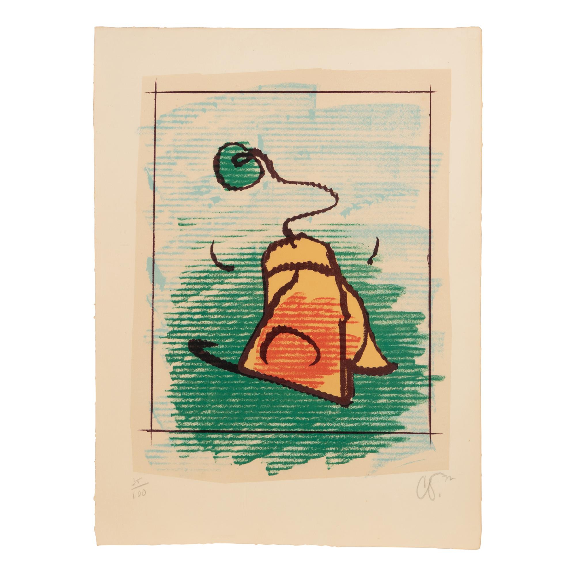 Claes Oldenburg (American, 1929-2022) — Teabag, 1972