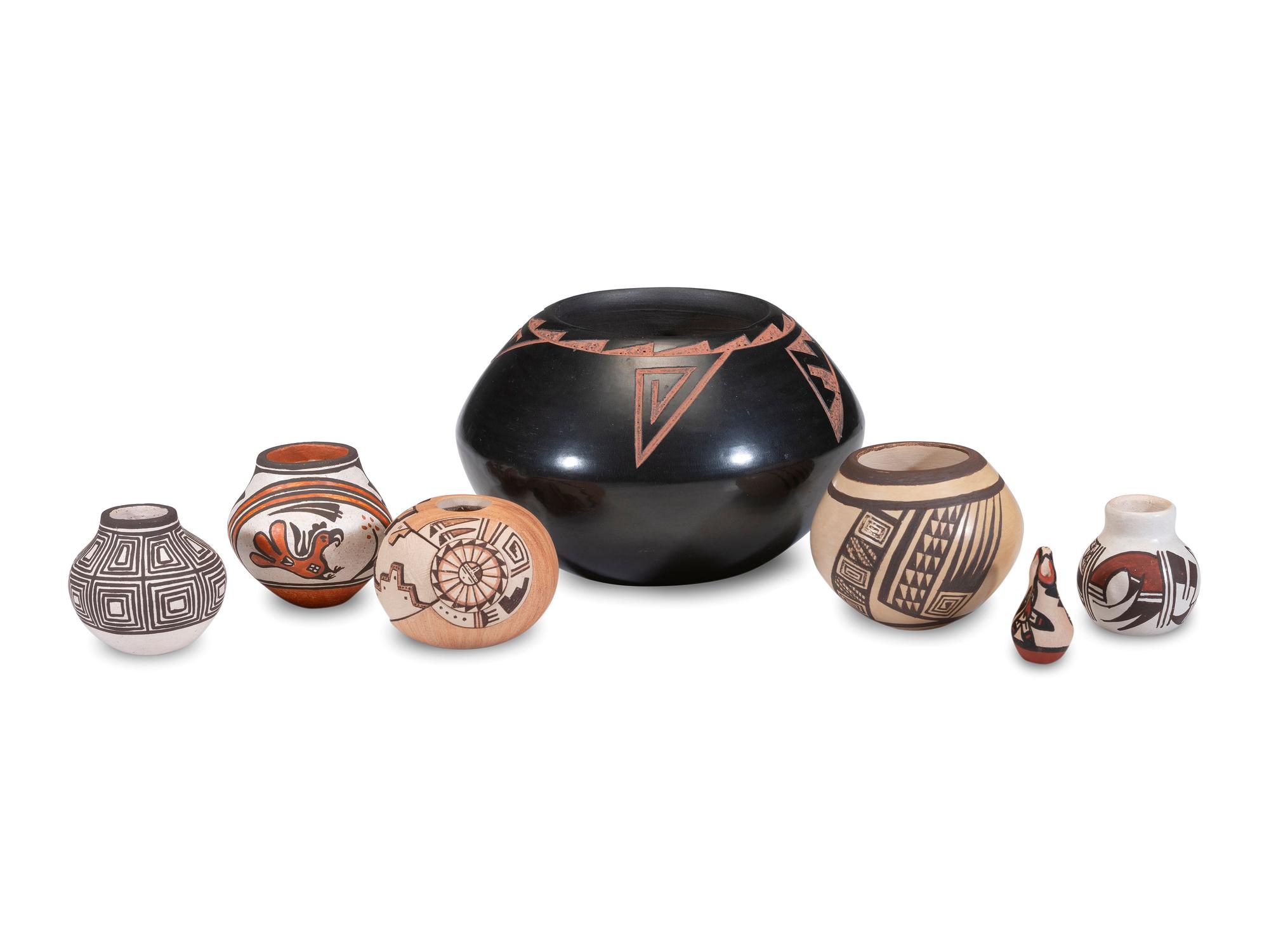 Collection of Miniature Pueblo Pottery