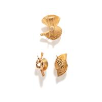 TIFFANY & CO., YELLOW GOLD RIBBON SUITE