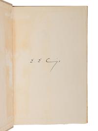 CUMMINGS, e.e. (1895-1962). 50 Poems . New York: Duell, Sloan and Pearce, 1940.