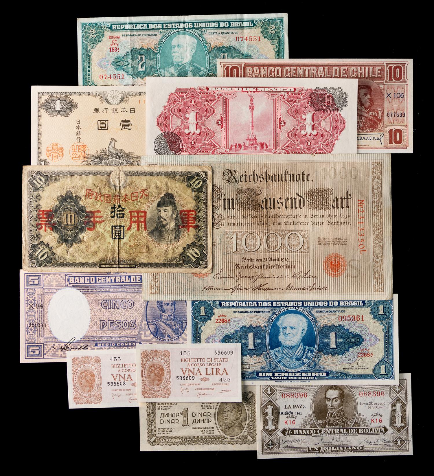 A Collection of International Paper Money