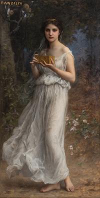 Charles Amable Lenoir (French, 1861–1940) Pandora, 1902