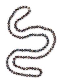 CULTURED BROWN PEARL NECKLACE