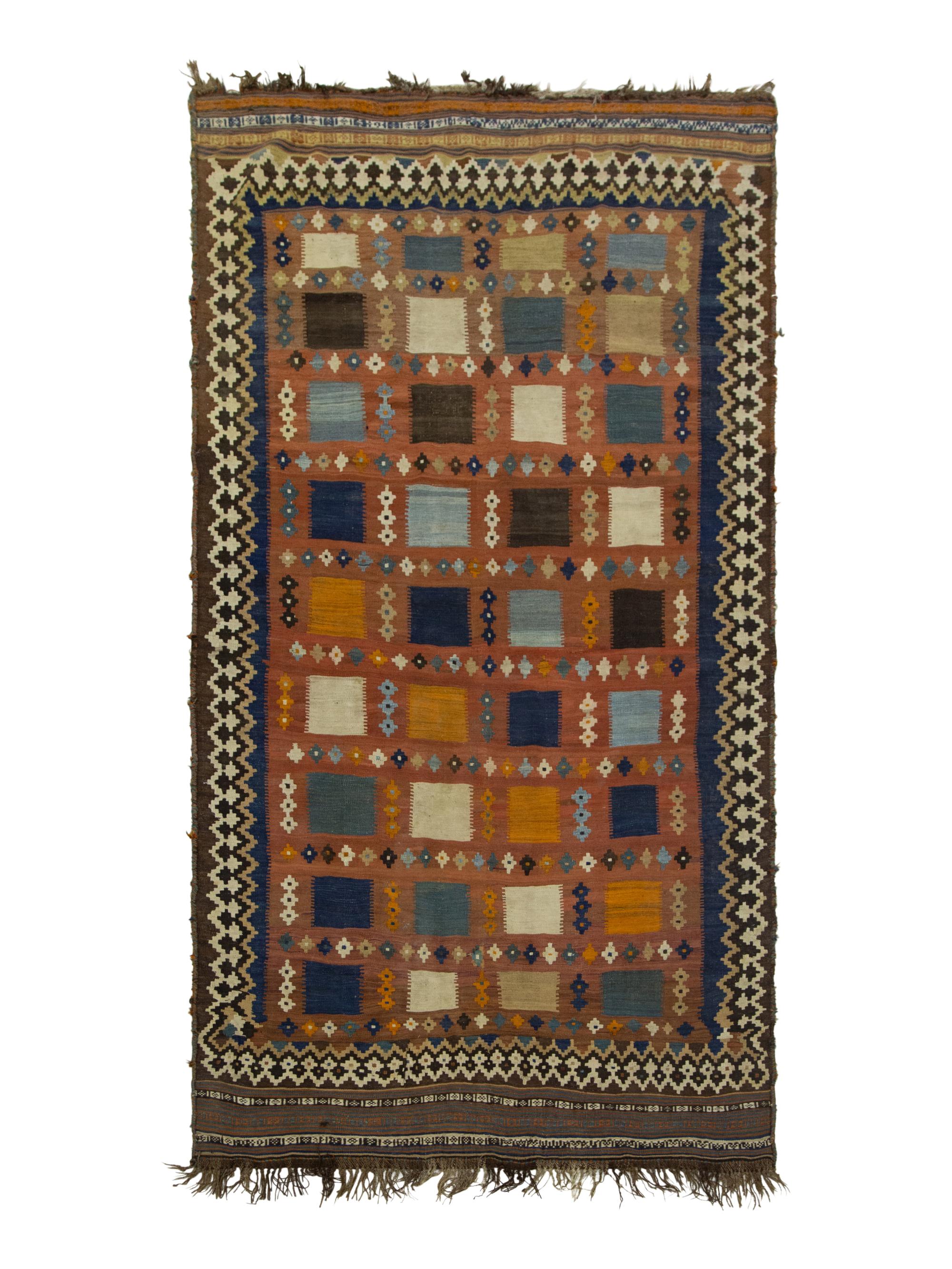 A Qashqai Kilim Wool Rug