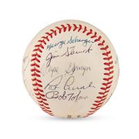 A 1970 Cincinnati Reds Team Signed Autograph Baseball