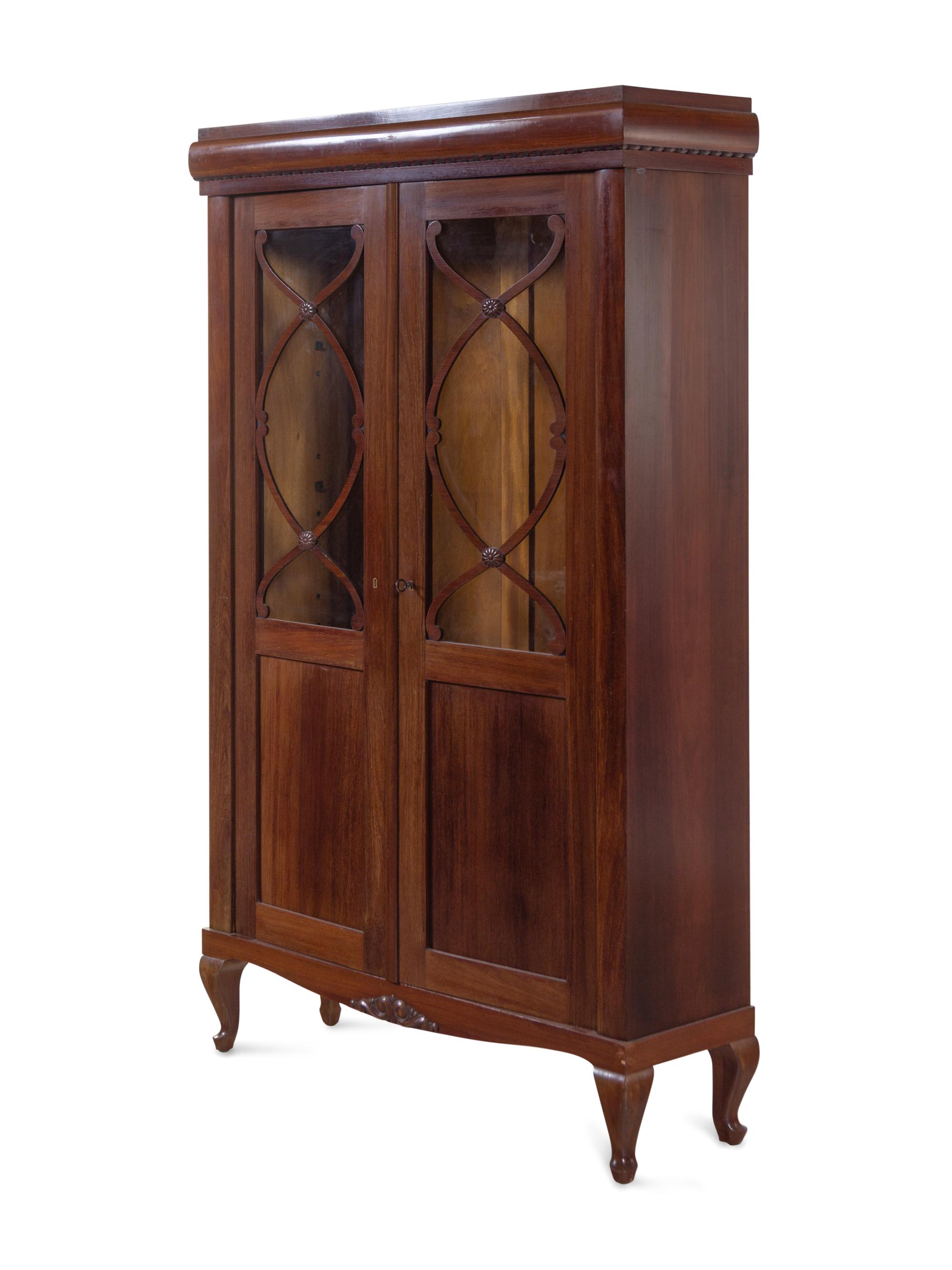 A Danish Neoclassical Mahogany Bookcase