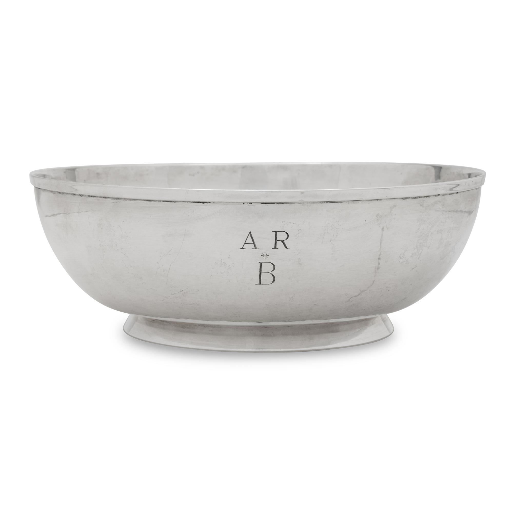 An American Silver Bowl