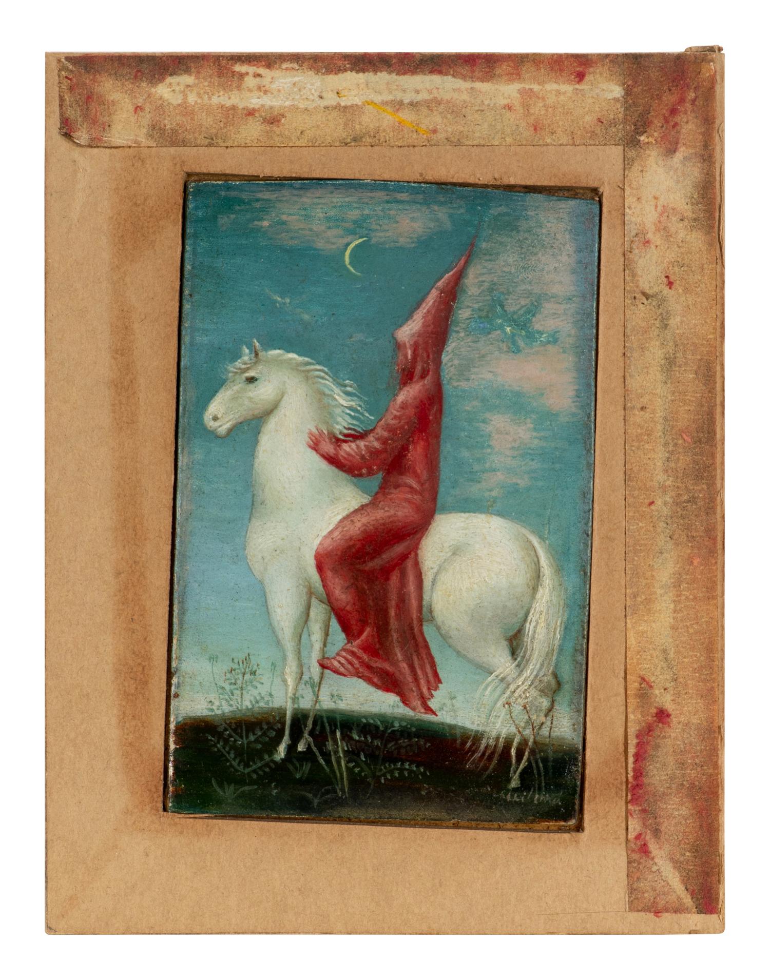 Untitled (Wizard on Wild Horse)