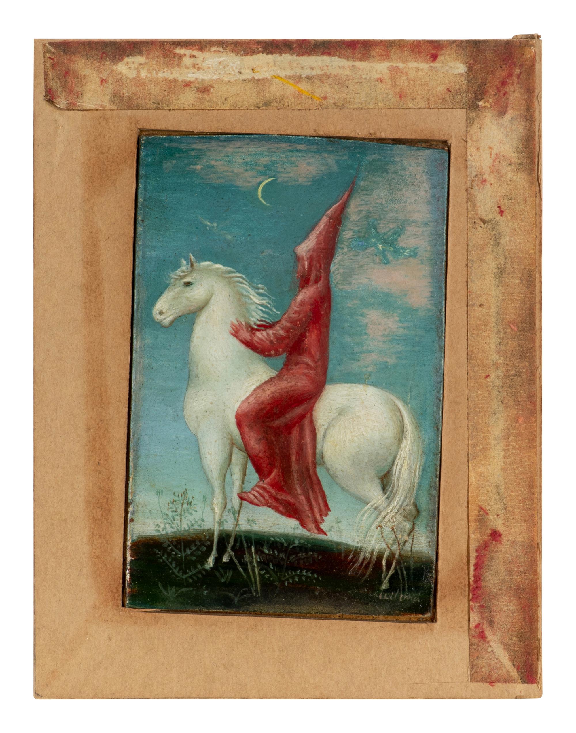 Untitled (Wizard on Wild Horse)