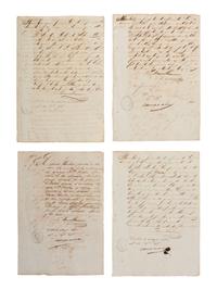 [ENSLAVEMENT & ABOLITION]. A group of 13 Cuban manumission documents, 1844-1873.