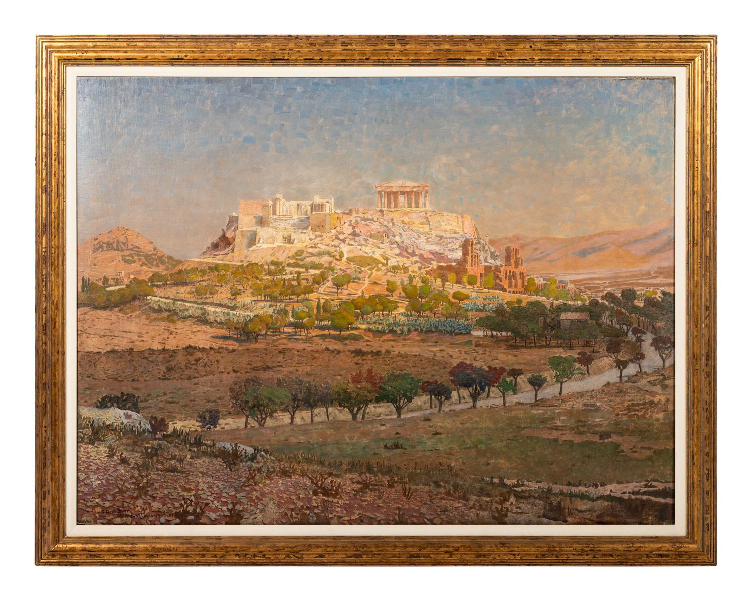 The Acropolis From the Altar of Zeus , c. 1900-01