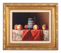 Untitled ( Still Life with Peaches and Stein)