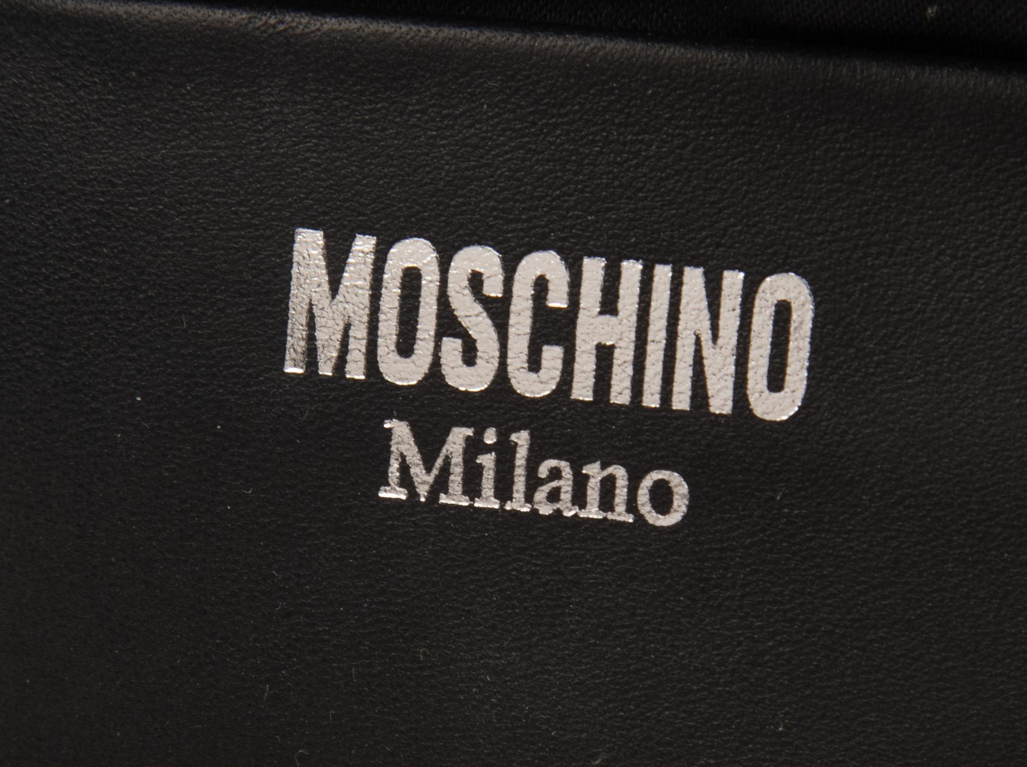 Two Moschino Leather Handbags, c.2015