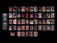 A Group of 50 Assorted Championship Era Michael Jordan Basketball Cards,