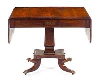 A Regency Mahogany Sofa Table