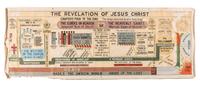 [RELIGION]. The Revelation of Jesus Christ . Illustrated church tent revival banner. [ca 1910s-1920s].