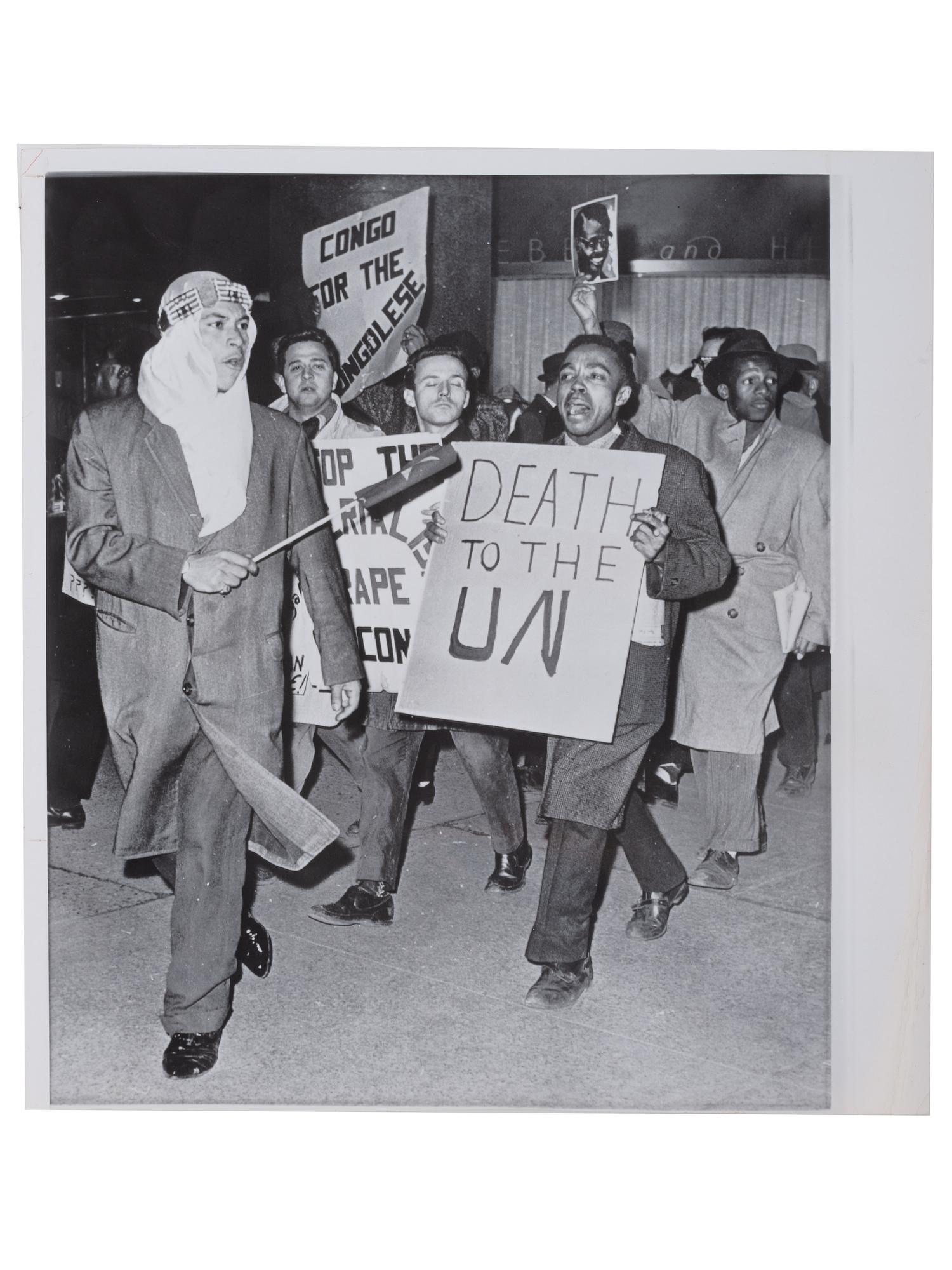 [AFRICA]. A group of 15 press photographs relating to leaders, events, and conflict in Africa. Ca 1930s-1960s.