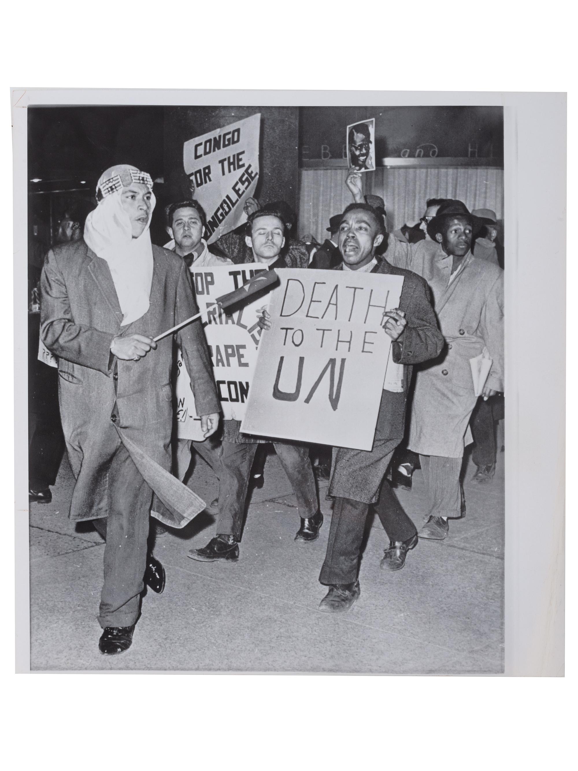 [AFRICA]. A group of 15 press photographs relating to leaders, events, and conflict in Africa. Ca 1930s-1960s.