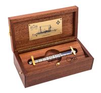 An Omas Guglielmo Marconi: '95 Elettra Limited Edition Silver Fountain Pen