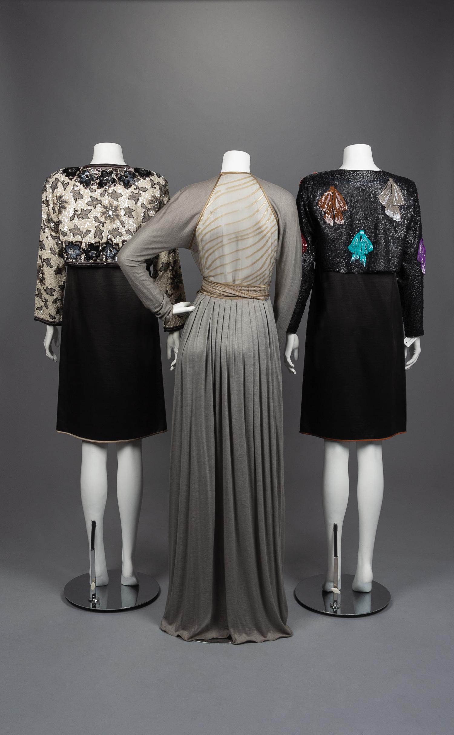 Three Geoffrey Beene Evening Ensembles, 1980s