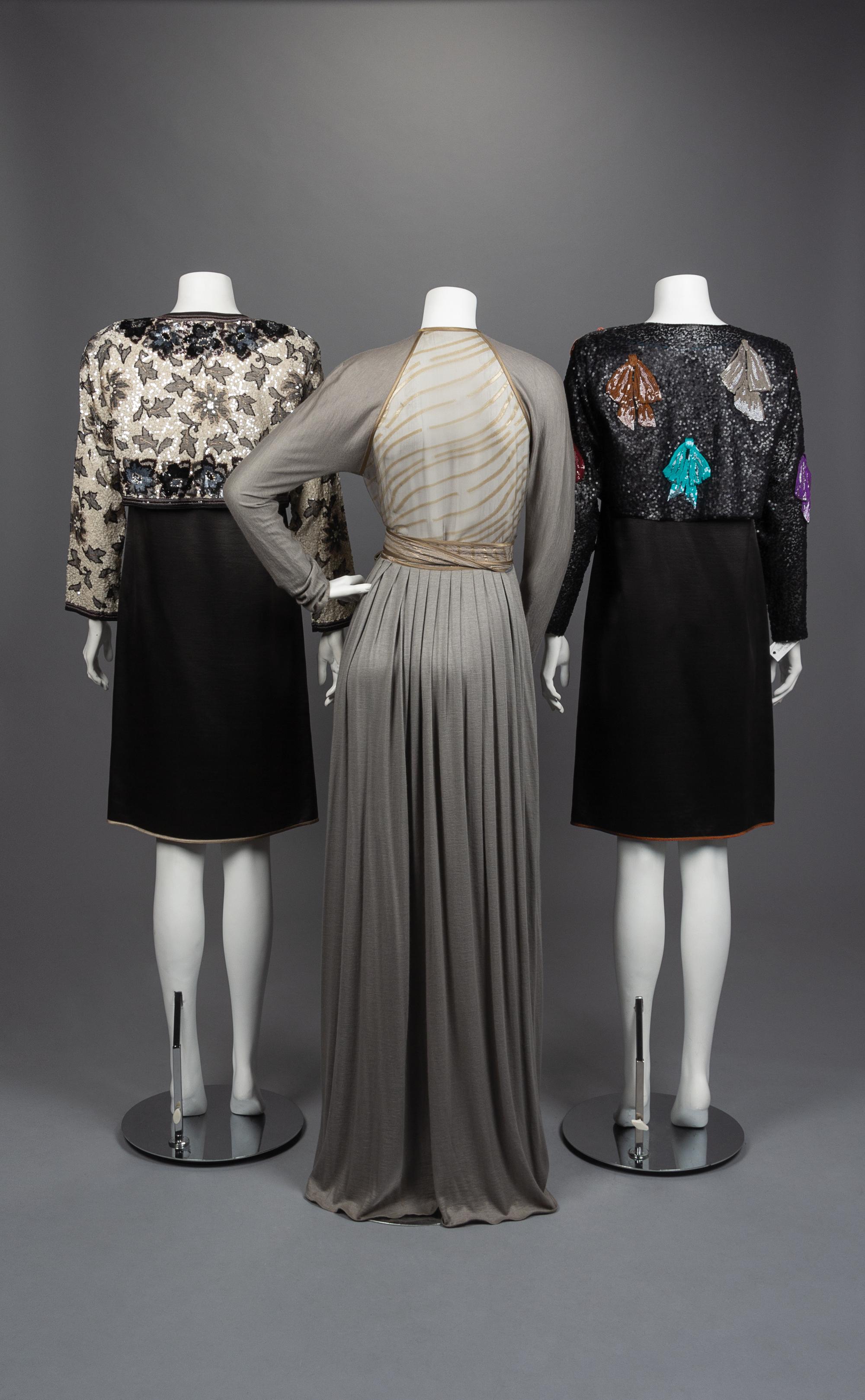 Three Geoffrey Beene Evening Ensembles, 1980s