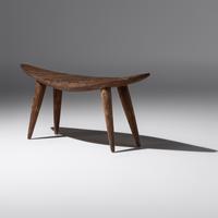 John Risley (American, 1919–2001) — Curved Plywood Bench