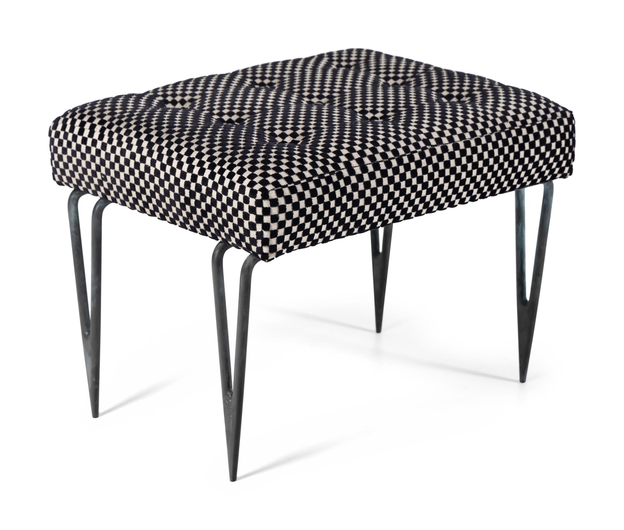A Pair of Contemporary Ottomans