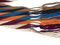Chippewa Finger Woven Yarn Sash