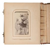 [CIVIL WAR]. A trio of CDV albums identified to the Heath, Higginson, and Shaw families of Massachusetts, highlighted by cartes de visite of Col. Robert Gould Shaw, 54th Massachusetts African American Infantry, his sisters, and other officers.
