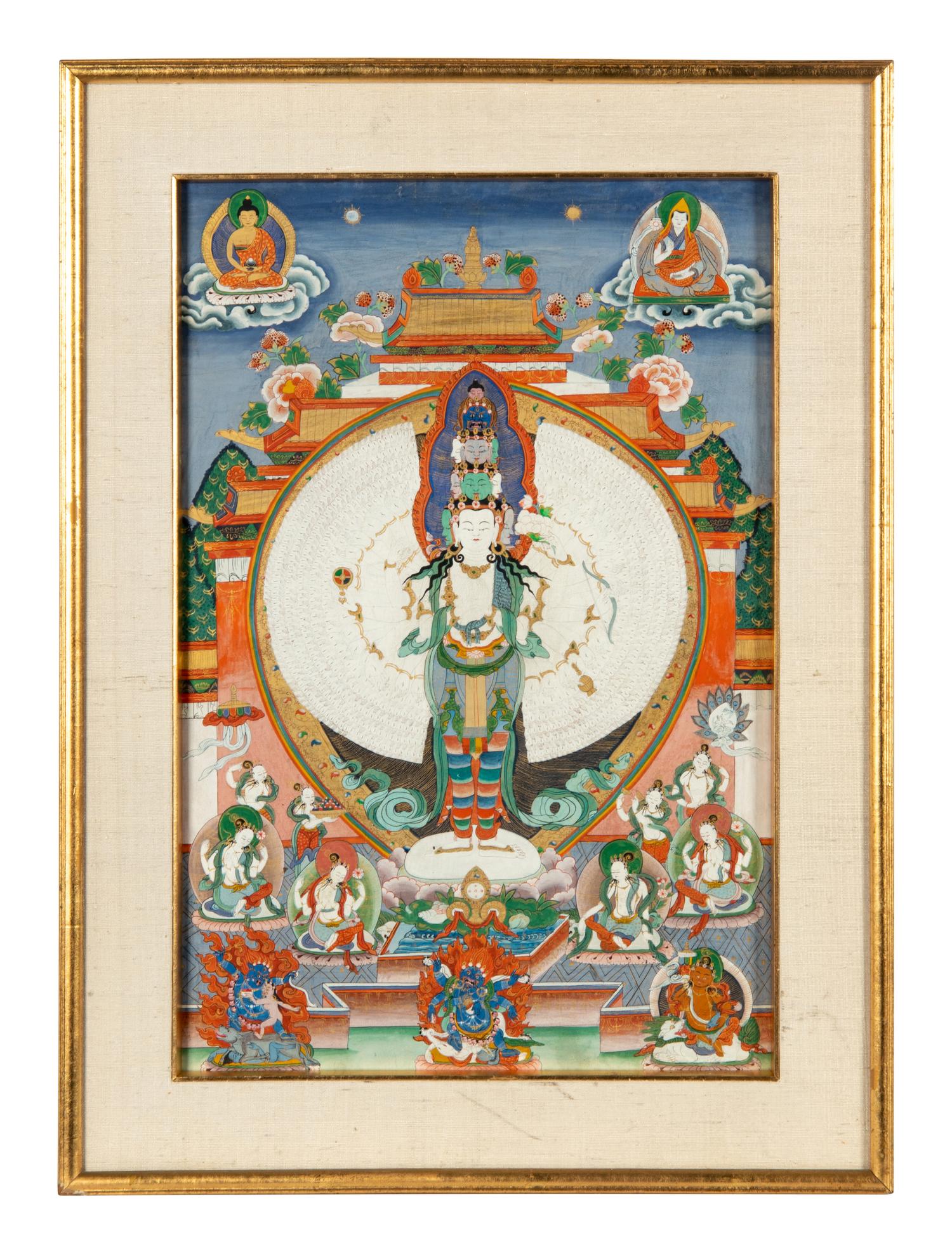 A Tibetan Thangka