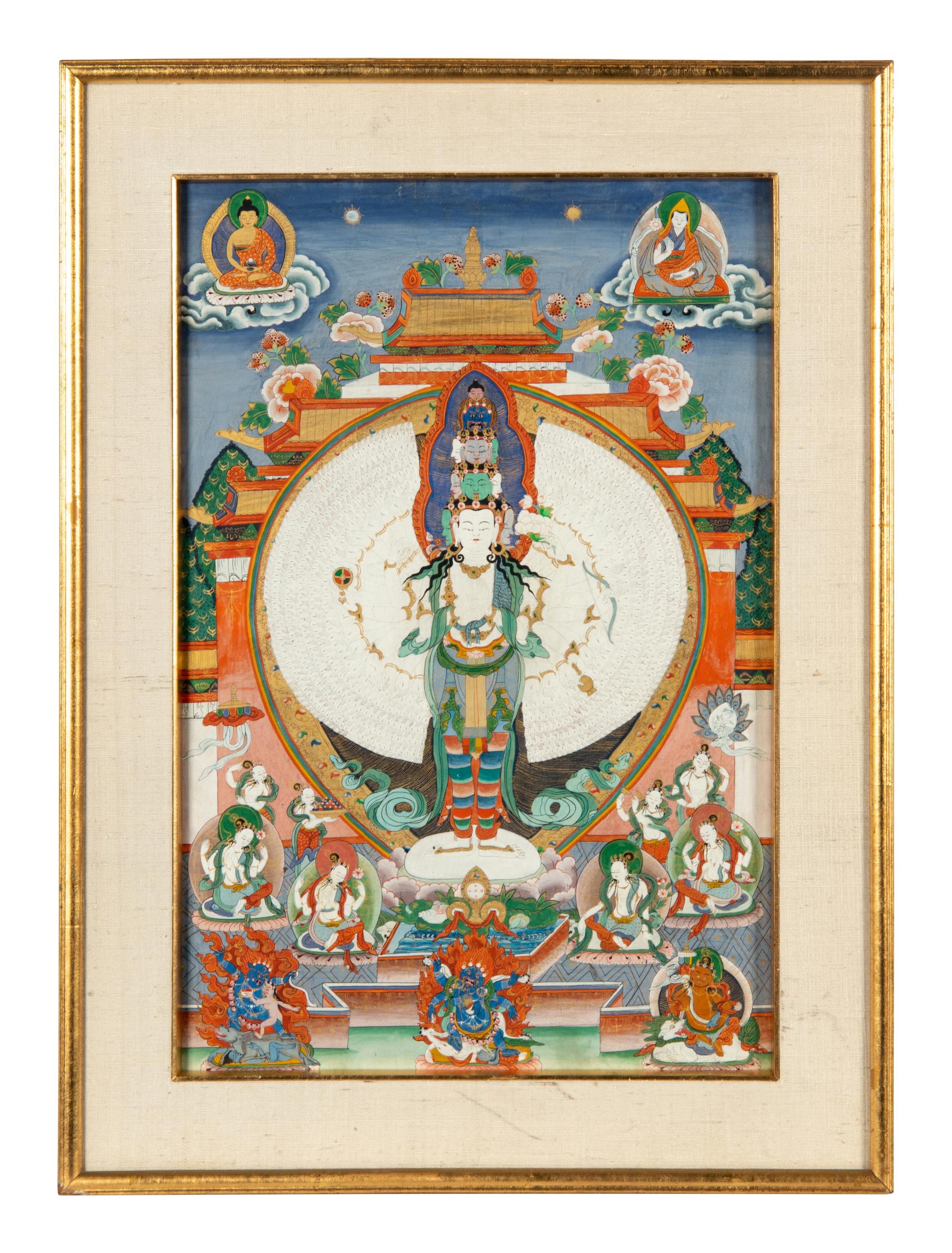 A Tibetan Thangka