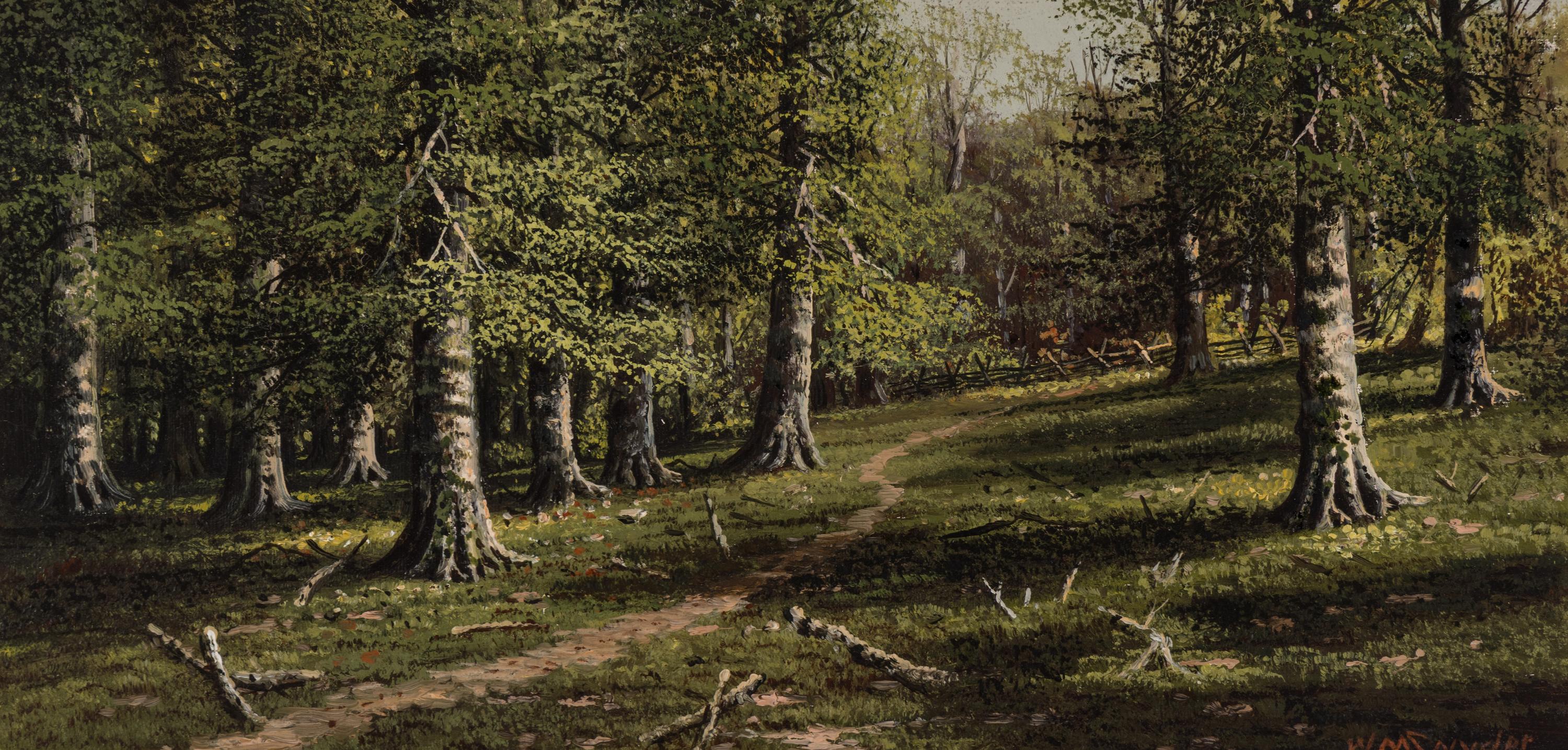 William McKendree Snyder (American, 1848–1930) — Beech Woods, Indiana