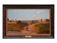 New Mexico Village , 1890