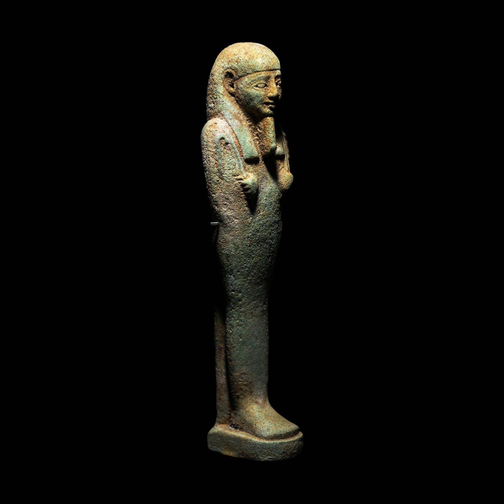 An Egyptian Faience Ushabti