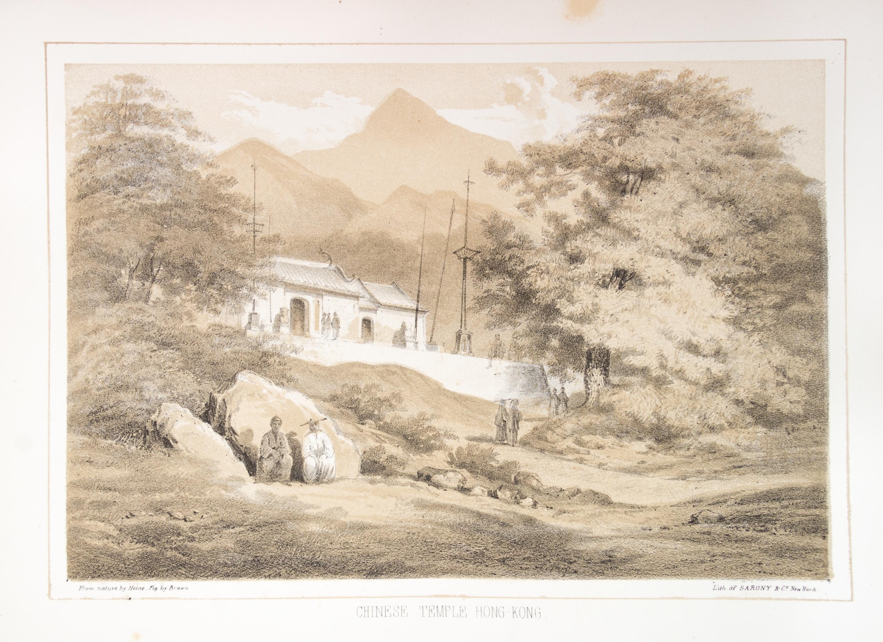 PERRY, COMMODORE MATTHEW CALBRAITH. Narrative of the Expedition of an American Squadron... Wash, 1856. 3 vols. First ed.