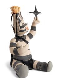Pottery Koshare Holding a Star