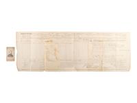 [CIVIL WAR]. A group of 3 Union muster rolls representing the 50th New York Engineers, 10th New York Infantry, and 39th Massachusetts Volunteer Infantry.
