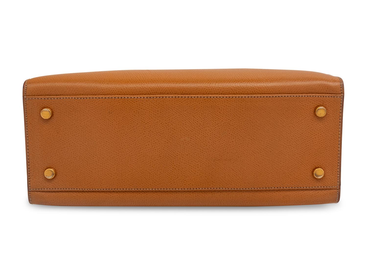 Hermès Kelly Sellier 28 with Strap, 1977